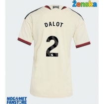 Manchester United Diogo Dalot #2 Rezervni Dres za Ženska 2026-27 Kratak Rukav